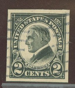 United States #611 Used Single