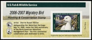 US.# RW73A  2006-2007 Federal Duck Stamp MINT POST OFFICE FRESH!