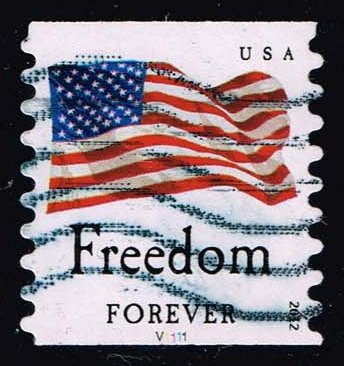 US #4631 Flag and Freedom PNC single; Used  United States, General Issue  Stamp / HipStamp