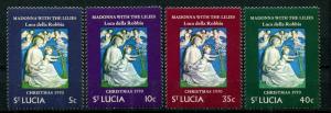 St.Lucia  286-89 MNH 1970 Christmas