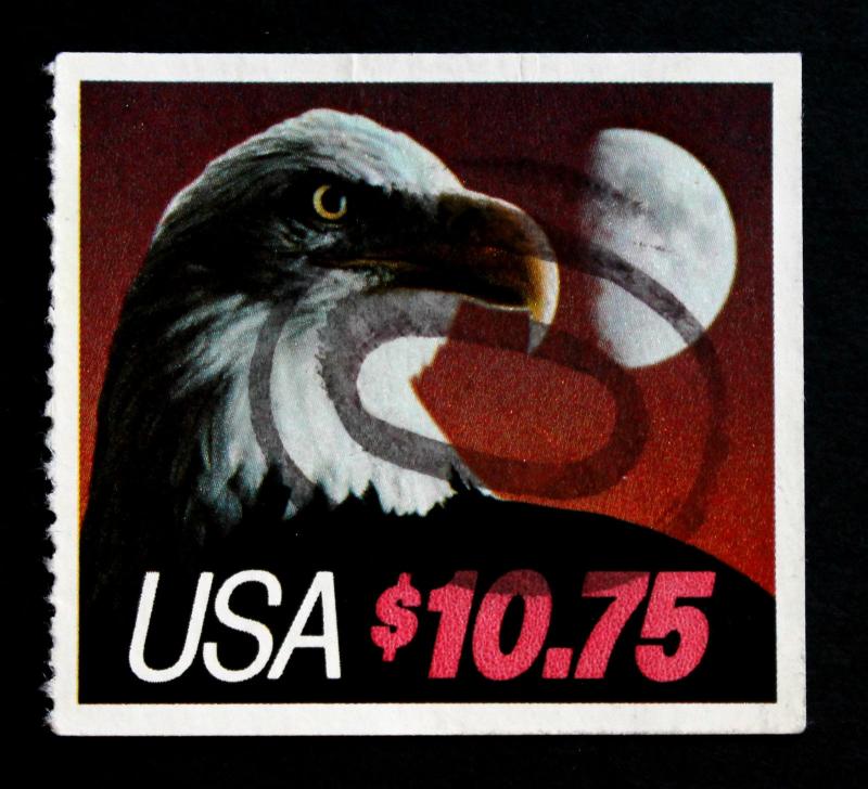 US  #2122 SON Double Oval Cancel VF $10.75 EXPRESS MAIL, EAGLE AND MOON