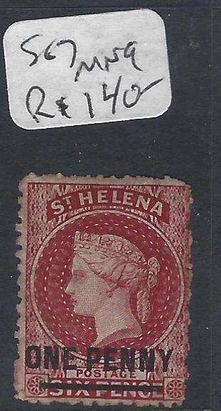 ST HELENA (P2912B) QV  1D  SG 7   MNG