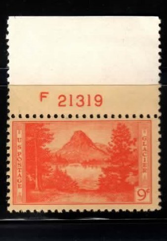 748 MNH plate number single TF21319