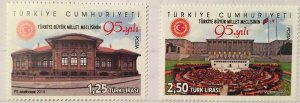 Turkey 2015 MNH Stamps Scott 3433-3434 Parliament Architecture Grand Assembly