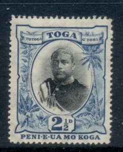 Tonga 1897-1934 Pictorial George II 2.5d MLH