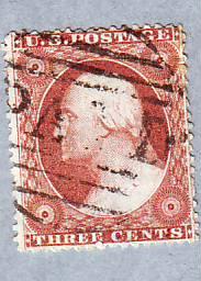 3c 1857 (SCN 26) Boston PAID 