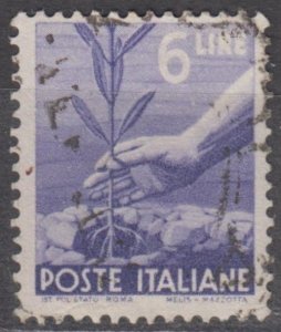 Italy Scott #472A 1947 Used