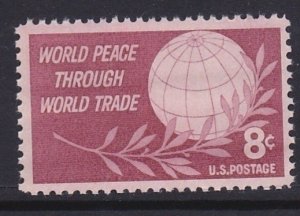 1129 World Peace Through World Trade MNH