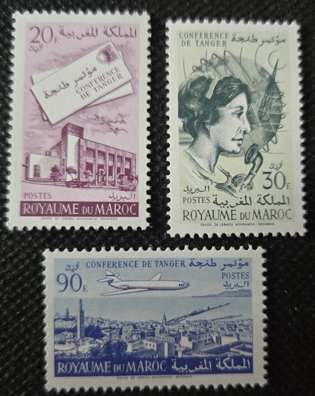 Morocco 1962 #56-57a MH SCV $1.95