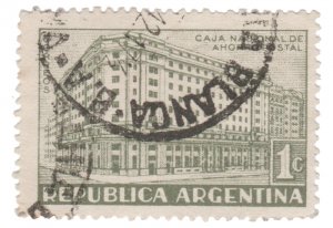 ARGENTINA STAMP 1942 SCOTT # 480 USED. # 1