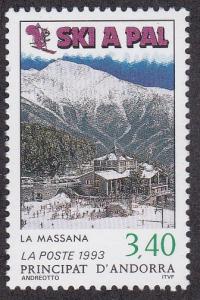 French Andorra # 424c, Ski Resort A Pal,  NH, 1/3 Cat