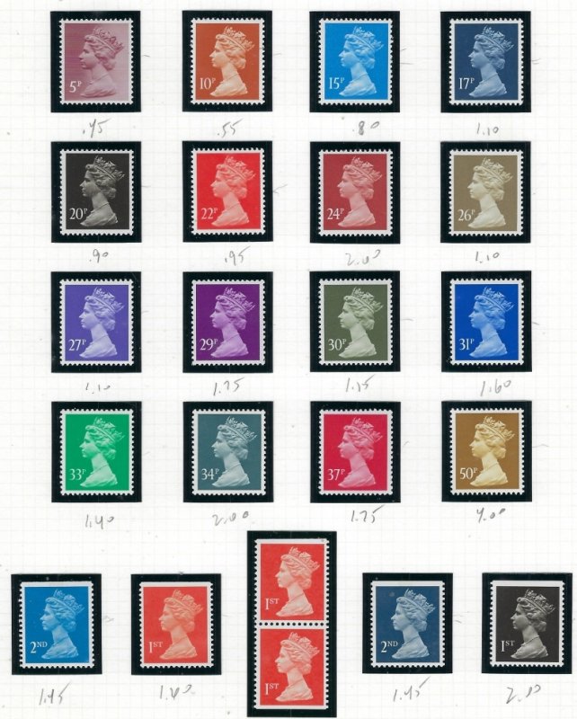 Great Britain Machins #5 21 Different (fe2829)