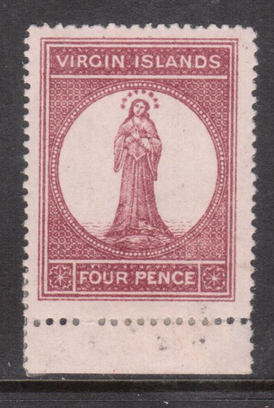 Virgin Islands #5 Very Fine Mint Lightly Hinged