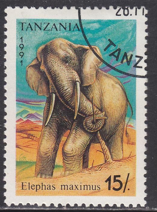 Tanzania 793 Elephant 1991