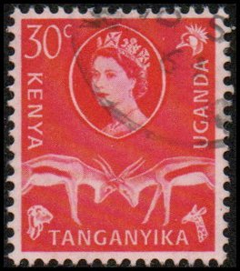 KUT 125  - Used - 30c Thomson's Gazelles (1960)