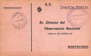 Rare Vintage Postal Cards: Uruguay Climate Observations from the 1930s CARMEN