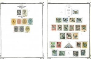 Liberia 1860-1974 M & U on Scott Specialty Pages.