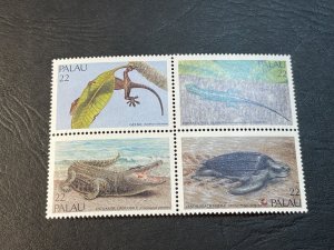 PALAU # 116a-MINT/NEVER HINGED--COMPLETE SET/BLOCK OF 4---1986