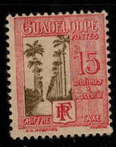 GUADELOUPE Scott J29 Postage due stamp typical centering