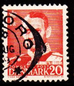 Denmark -  #307 Frederick IX - Used