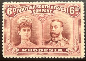 DP Stamps Rhodesia 1910 SC 108 Mint