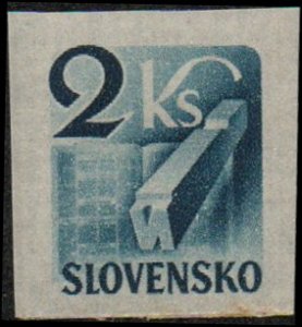 Slovakia P36 - Mint-NH - 2k Printing Type Block N (1943) (cv $0.65)