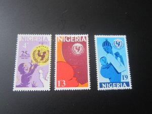 Nigeria 1971 Sc 270-72 set MH