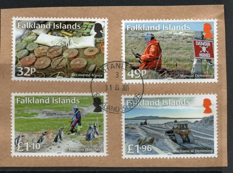 Falkland Islands Mine clearance 2020 used  set