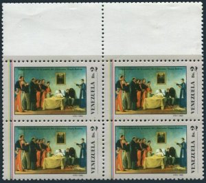 Venezuela 1240 block/4,MNH.Mi 2166. Simon Bolivar,150th Ann.of death,1980.