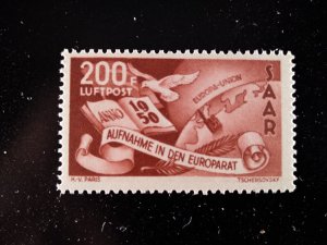 Saar #C12 MNH  e23.8 15222