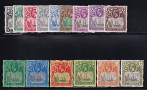 ST Helena Scott # 79 - 93 Set VF mint OG lightly hinged cv $ 480 ! see pic !