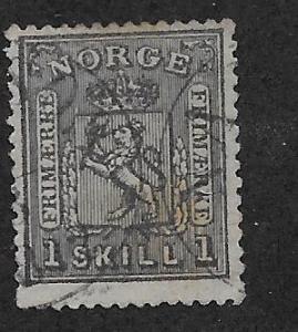 NORWAY SC# 11  FVF/U 1867