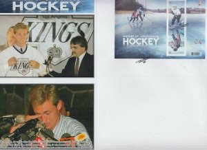 CANADA # 3039.06- CANADA's HISTORY of HOCKEY on SUPERB FIRST DAY COVER # 6