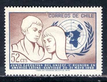 Chile; 1971; Sc. # 400; MH Cpl. Set