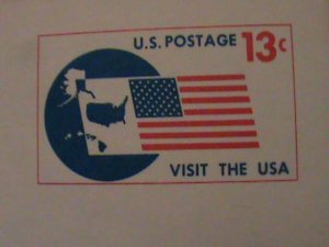 ​UNITED STATES-VERY OLD-VISIT THE UNITED STATES MNH-POST CARD-VERY FINE