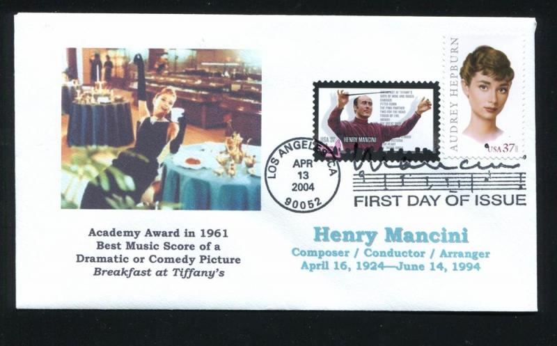 US 3839 Henry Mancini - Southport Cachet FDC