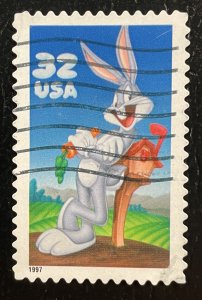 US #3137 Used - Bugs Bunny 32c 1997