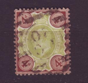 J19694 Jlstamps 1902-11 great britain used #133 king