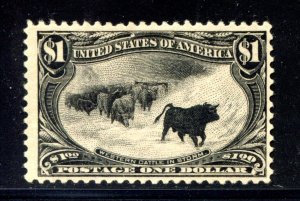 US SCOTT #292 MINT-F-VF-OG-NH W/ PF CERT (6/5/24 GP)