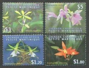 2010 Grenada Grenadines 4542-4545 Flowers 8,80 €