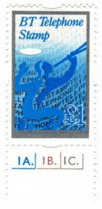 (I.B) Cinderella Collection : BT Telephone Savings Stamp £1 (1992) 