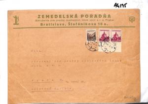 SLOVAKIA Bratislava WW2 Cover 1943 GESTAPO CENSOR Newspaper Wrapper Page AG195 