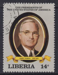 Liberia 935 American Presidents 1982