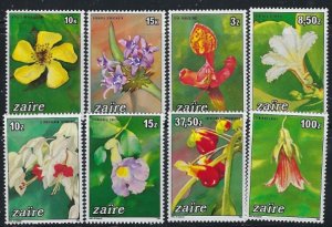 Zaire 1146-53 MNH 1984 Local Flowers (an2196)