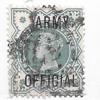 GB #O57    Queen Victoria    (U) CV $12.50