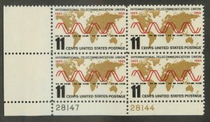 1274 MNH Plate Block 
