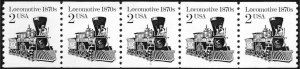 Scott 2226   2¢ Locomotive PNC/5, Plate #1, MNH