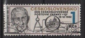 Czechoslovakia 1982 - Scott 2442 CTO - 1k, Stamp day