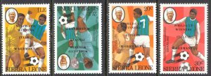 Sierra Leone Sc# 561-564 MNH 1982 overprints World Cup