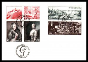 Sweden 940-945 U/A FDC